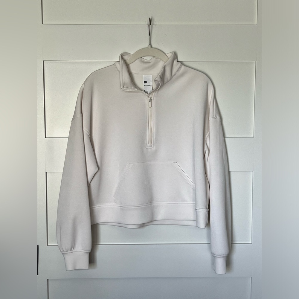 All in Motion half zip sweatshirt. Size medium.